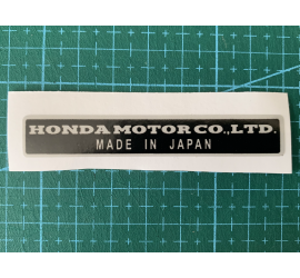 Sticker Honda motor CO