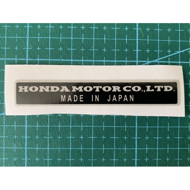 Sticker Honda motor CO