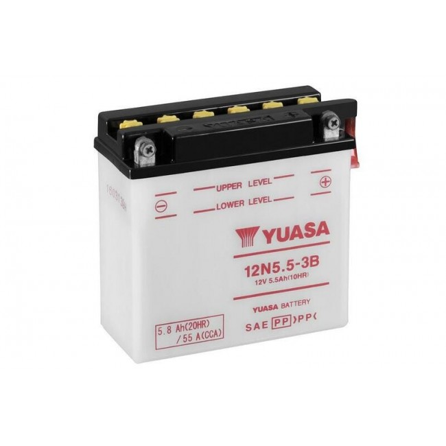 Batterie YUASA 12N5-3B CONV W/O ACID