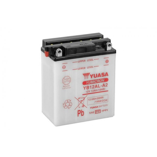 Batterie YUASA YB12AL-A2 CONV W/O ACID